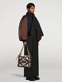 Puff-Sleeve Padded Bomber Jacket