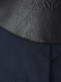 Puff-Sleeve Padded Bomber Jacket