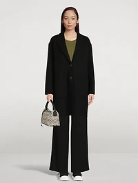 Wool And Cashmere Slit Jacket