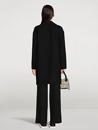 Wool And Cashmere Slit Jacket
