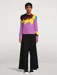 Wool Trousers With Belt