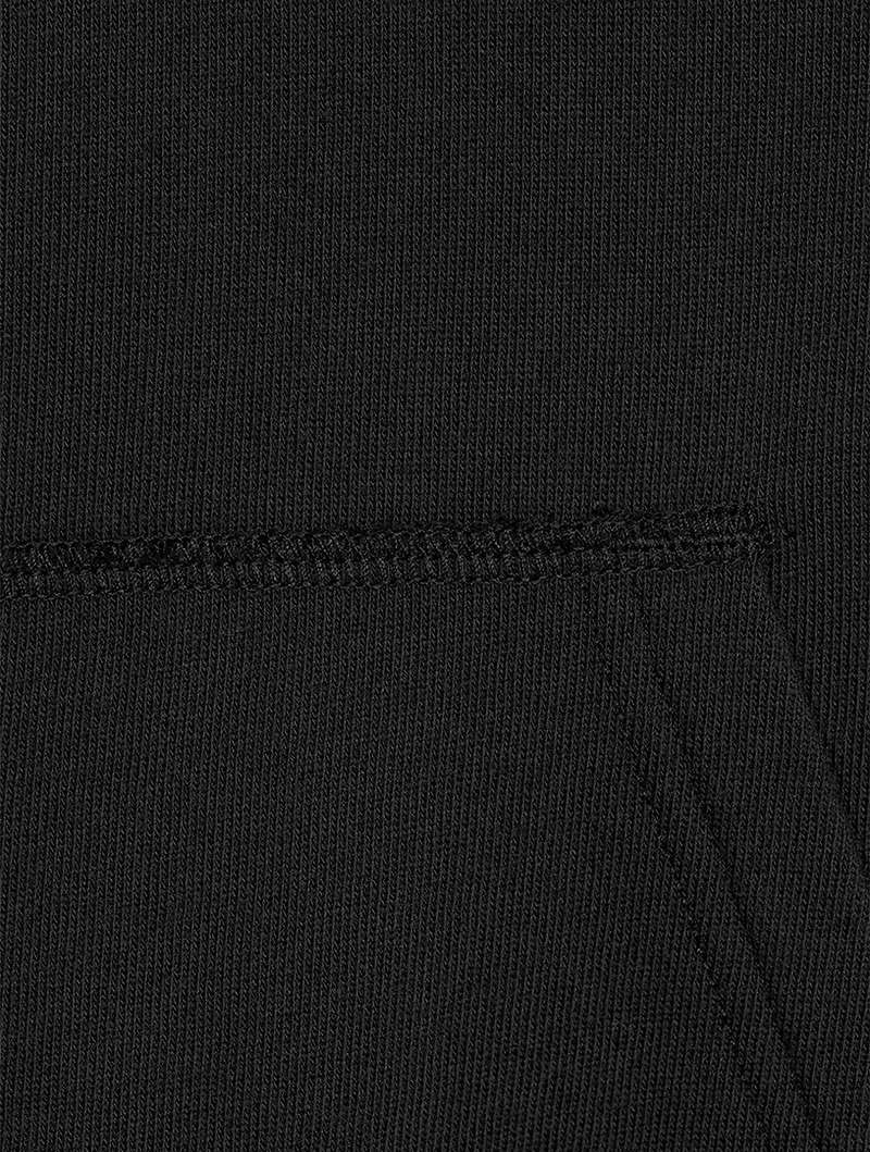 Lightweight Terry Cotton Relaxed Hoodie