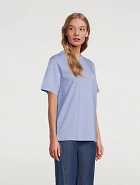 Logo Rib T-Shirt