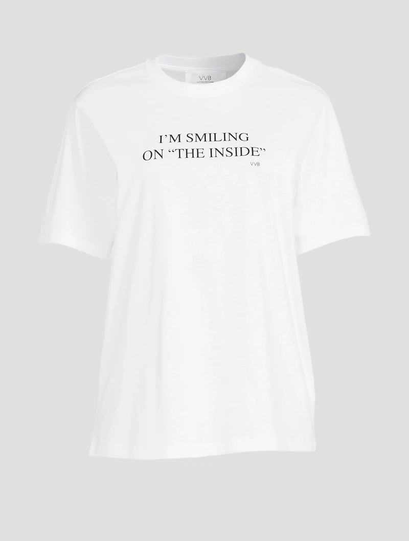 Smiling Cotton T-Shirt