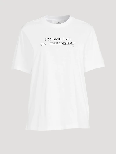 Smiling Cotton T-Shirt