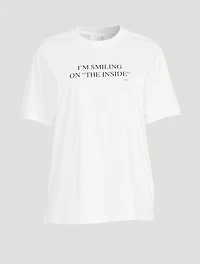 Smiling Cotton T-Shirt