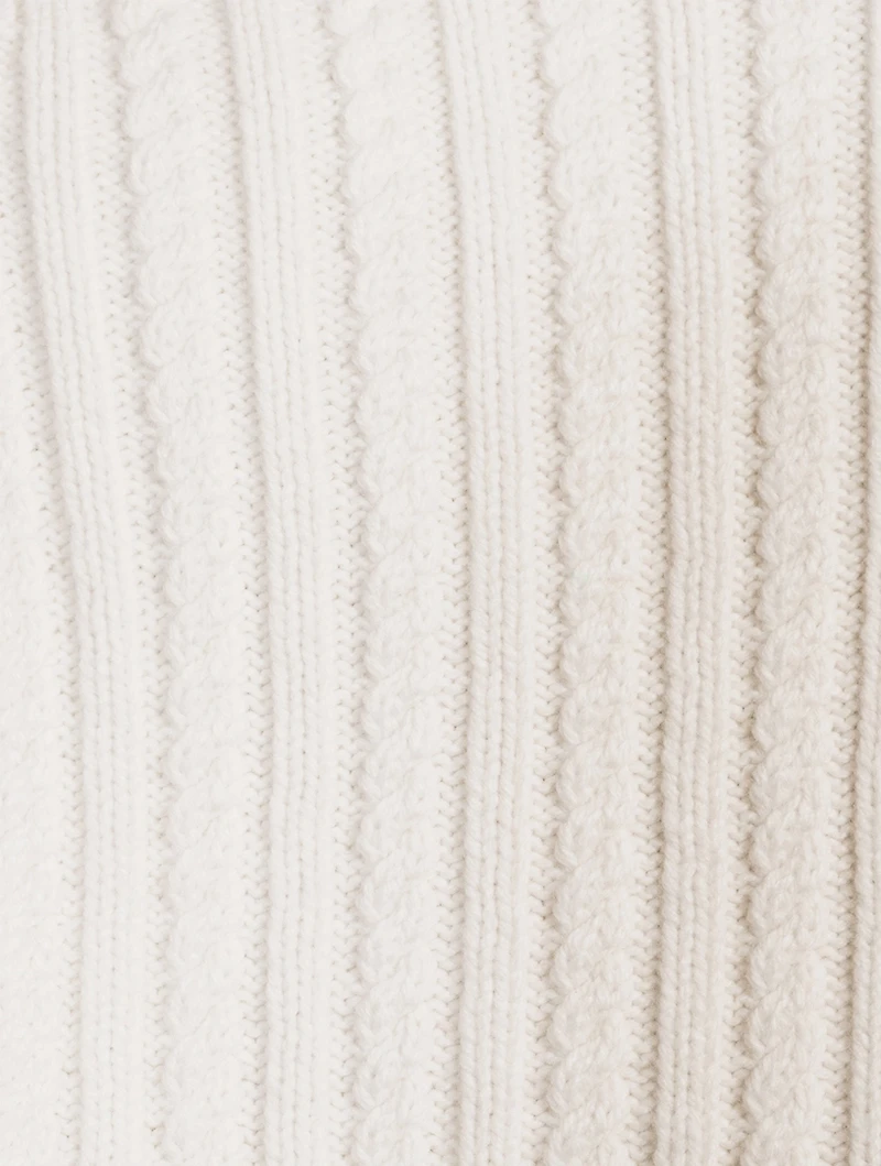 Sleeveless Turtleneck Sweater