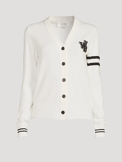 Merino Wool Varsity Cardigan