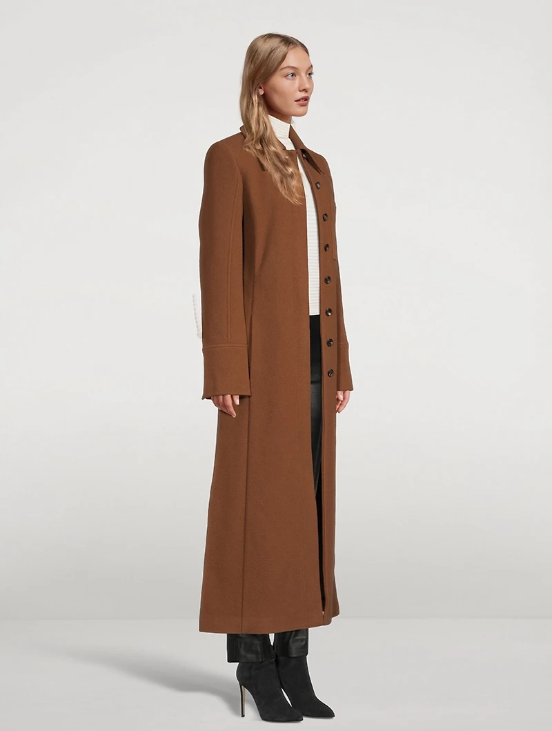 Teddy Wool-Blend Coat