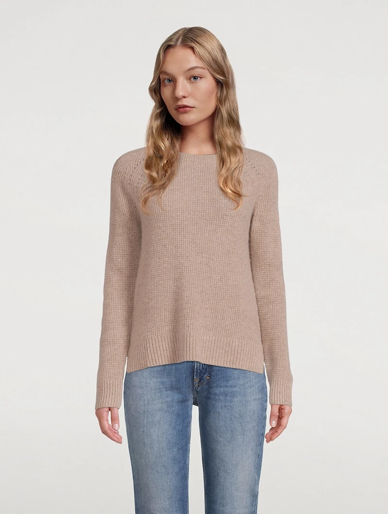 Pointelle Cashmere Sweater