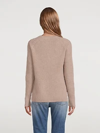 Pointelle Cashmere Sweater
