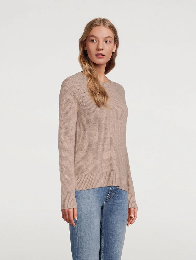 Pointelle Cashmere Sweater