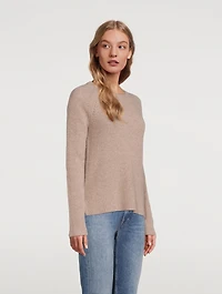 Pointelle Cashmere Sweater