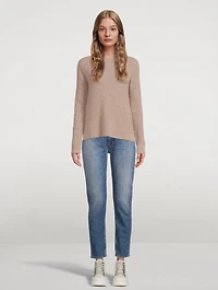 Pointelle Cashmere Sweater