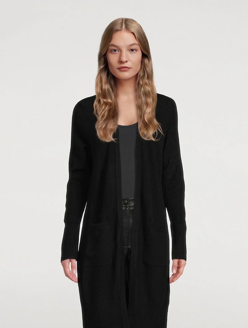 Long Cashmere Cardigan