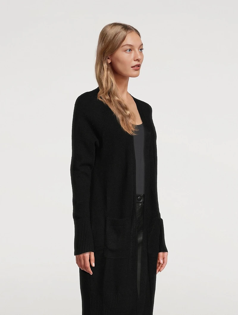 Long Cashmere Cardigan