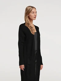Long Cashmere Cardigan