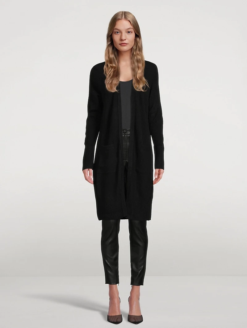 Long Cashmere Cardigan