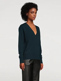 Cashmere V-Neck Sweater