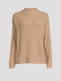 Ribbed Mockneck Sweater