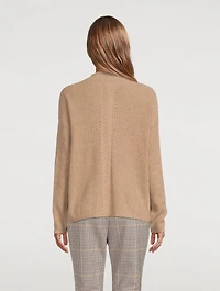 Ribbed Mockneck Sweater