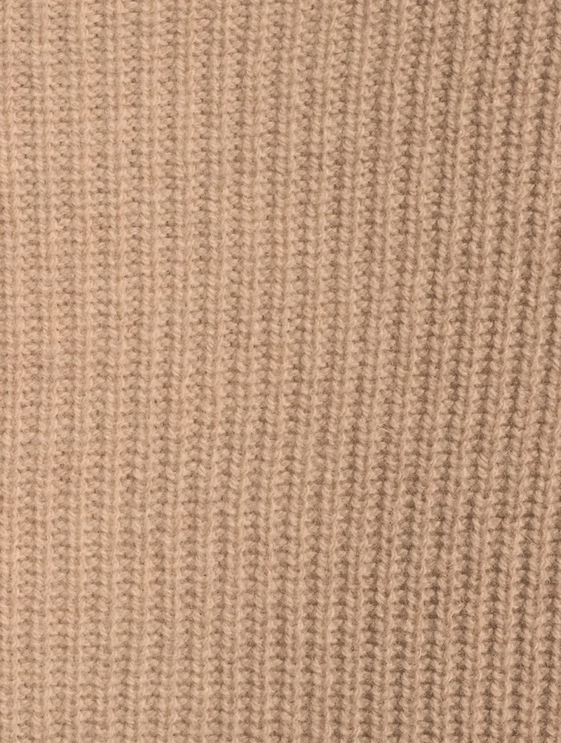 Ribbed Mockneck Sweater