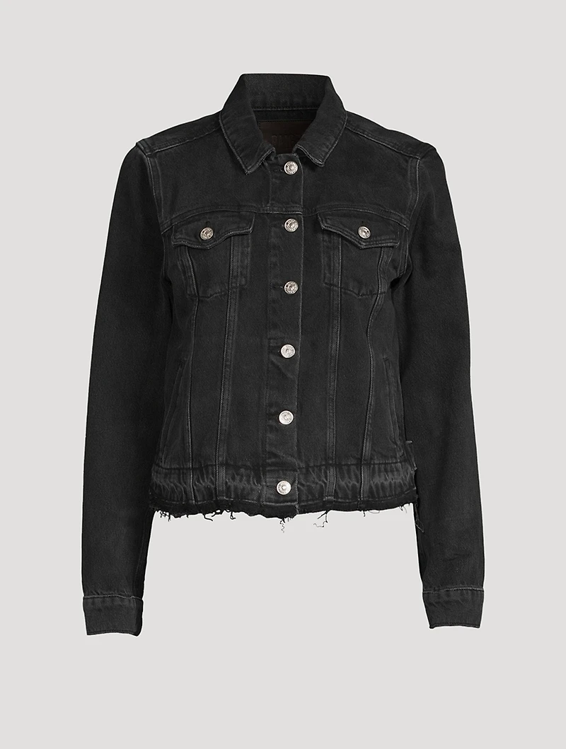 Rowan Raw-Hem Denim Jacket