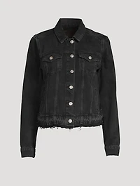 Rowan Raw-Hem Denim Jacket