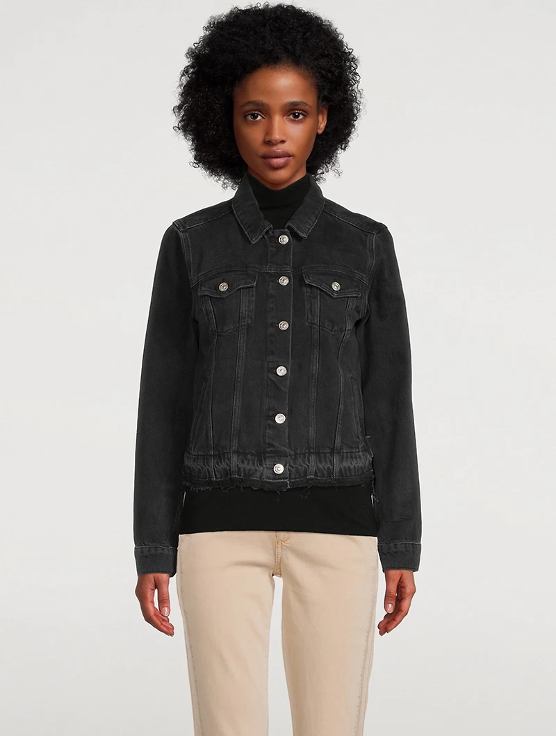 Rowan Raw-Hem Denim Jacket