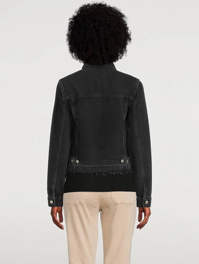 Rowan Raw-Hem Denim Jacket