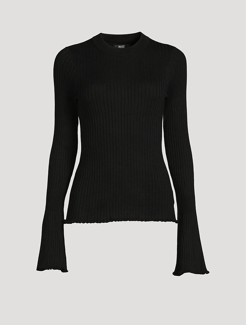 Iona Bell-Sleeve Sweater