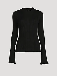 Iona Bell-Sleeve Sweater