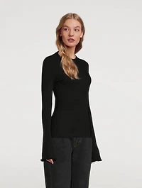 Iona Bell-Sleeve Sweater
