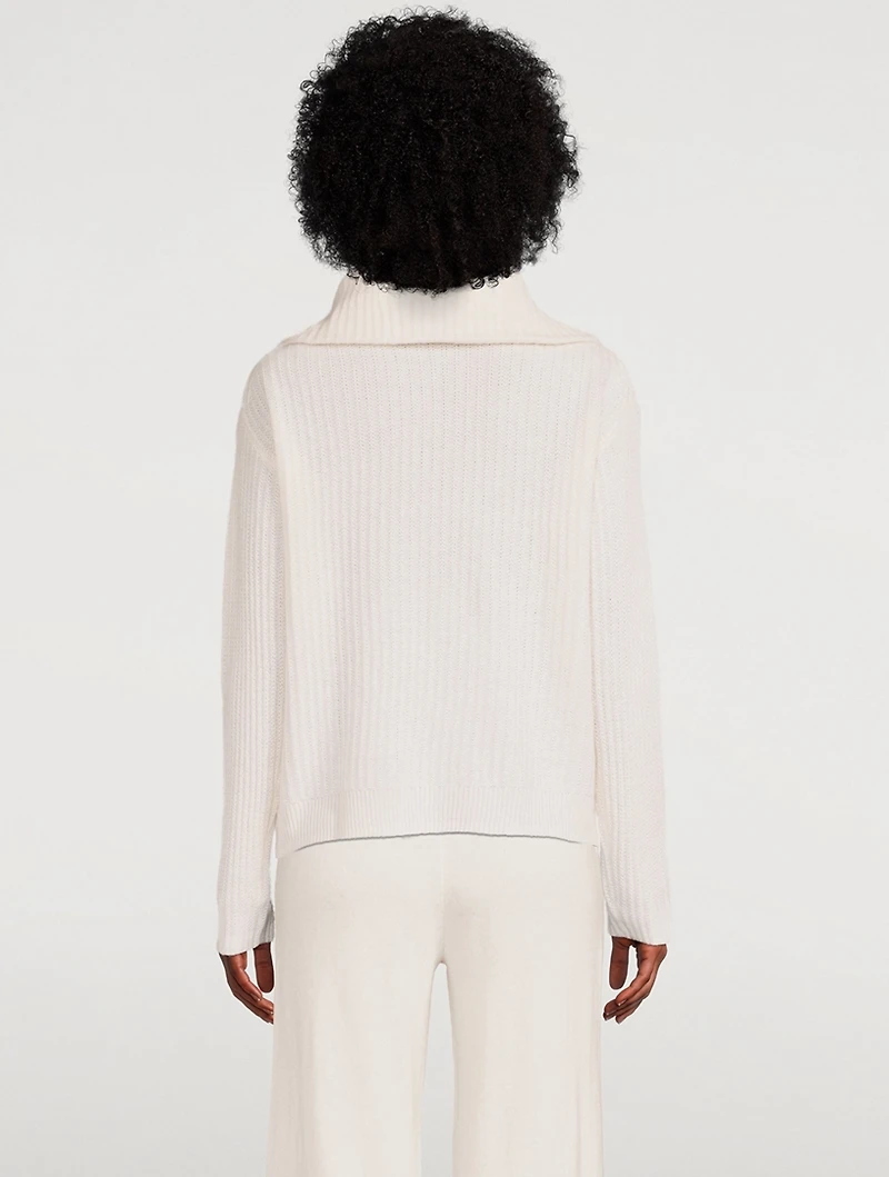 Cashmere Half-Zip Sweater