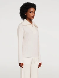 Cashmere Half-Zip Sweater
