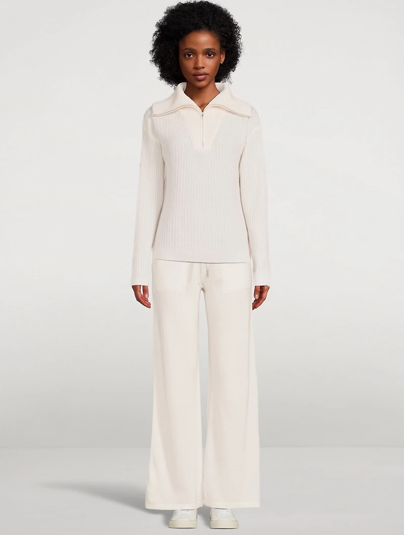 Cashmere Half-Zip Sweater