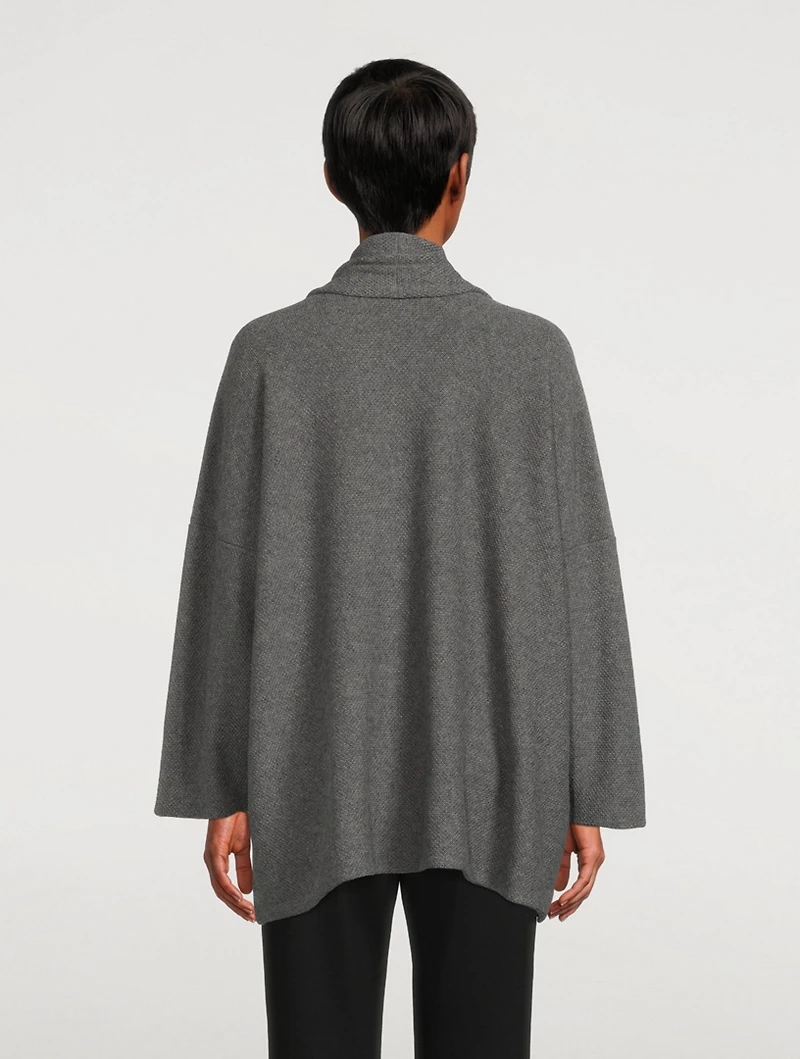Silk And Cashmere Long Cardigan