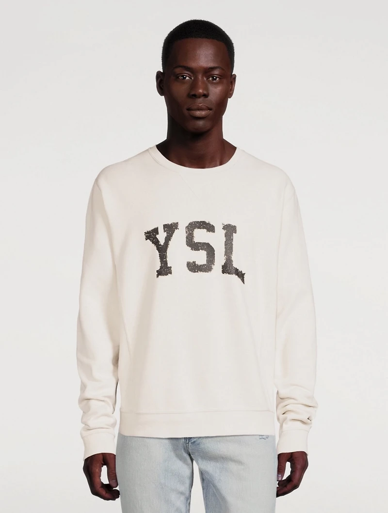 YSL Cotton Sweatshirt