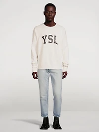 YSL Cotton Sweatshirt