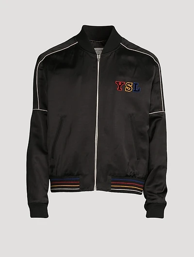 YSL Satin Teddy Jacket
