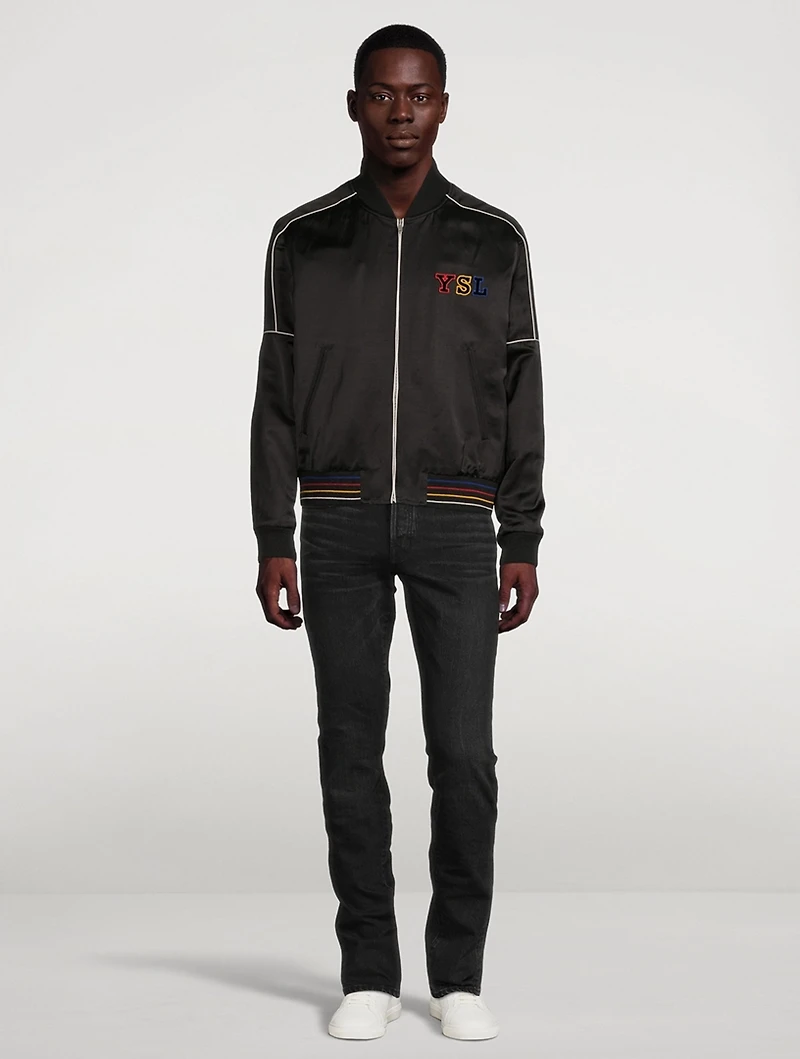 YSL Satin Teddy Jacket