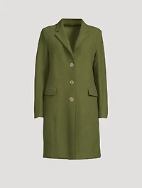 Boiled Wool Coat