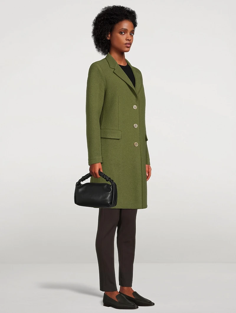 Boiled Wool Coat