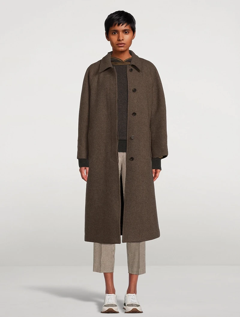 Tipped Hooded Sweater