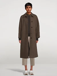 Tipped Hooded Sweater