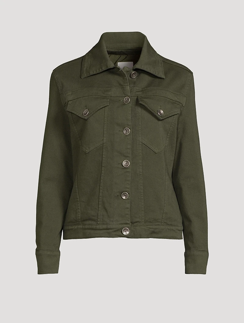 Stretch Denim Jacket