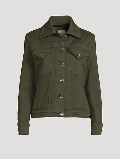 Stretch Denim Jacket
