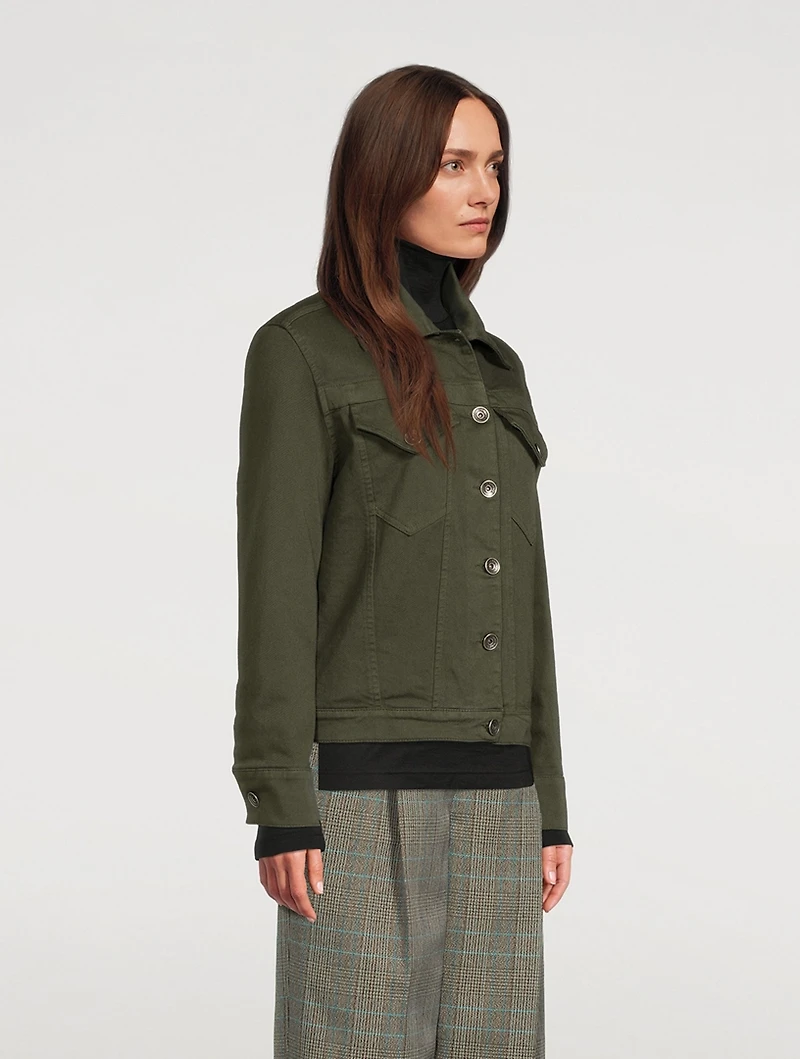 Stretch Denim Jacket