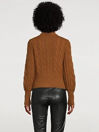 Cable-Knit Cardigan