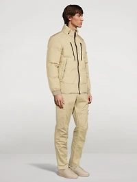 Garment-Dyed Crinkle Down-TC Jacket